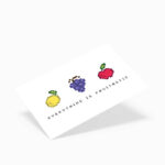 Karte everything is fruitastic