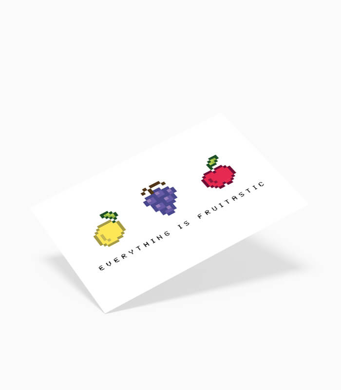 karte everything is fruitastic Karte everything is fruitastic