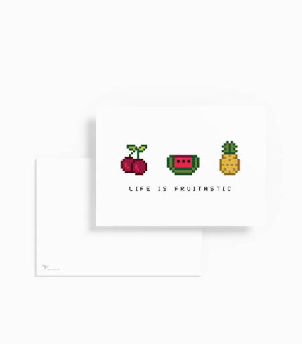 Karte life is fruitastic