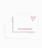 Karte live your amazing life!