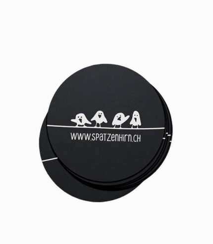 Sticker www.spatzenhirn.ch schwarz