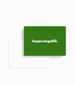 Karte hoppsangallä.