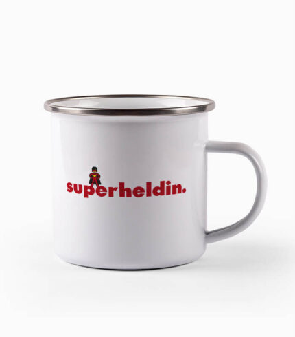 Tasse superheldin.