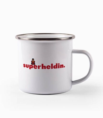 Tasse superheldin.