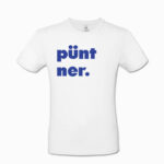 Männer T-Shirt püntner. weiss