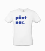 Männer T-Shirt püntner. weiss
