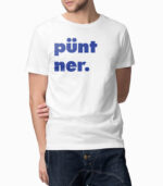 Männer T-Shirt püntner. weiss