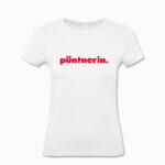 Frauen T-Shirt püntnerin. weiss