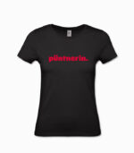 Frauen T-Shirt püntnerin. schwarz