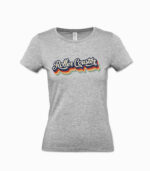 Frauen T-Shirt Roller Coaster grau