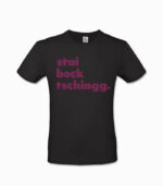 Männer T-Shirt staibocktschingg. schwarz