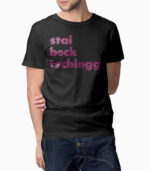 Männer T-Shirt staibocktschingg. schwarz