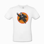 Männer T-Shirt Superhero weiss