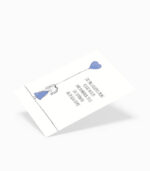 Karte Freundliches Wort