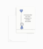 Karte Freundliches Wort