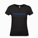 Frauen T-Shirt huaraguat. schwarz
