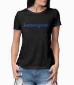 Frauen T-Shirt huaraguat. schwarz