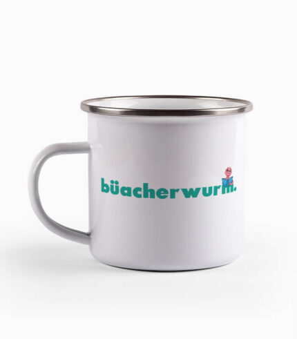 Tasse büacherwurm.