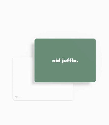 Karte nid juffla.