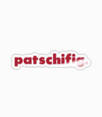 Sticker patschifig. transparent