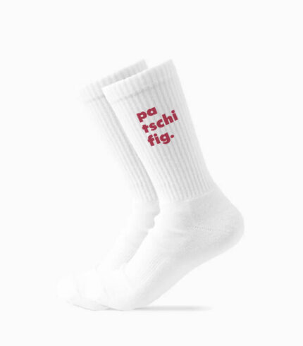 Tennissocken patschifig. 3-zeilig