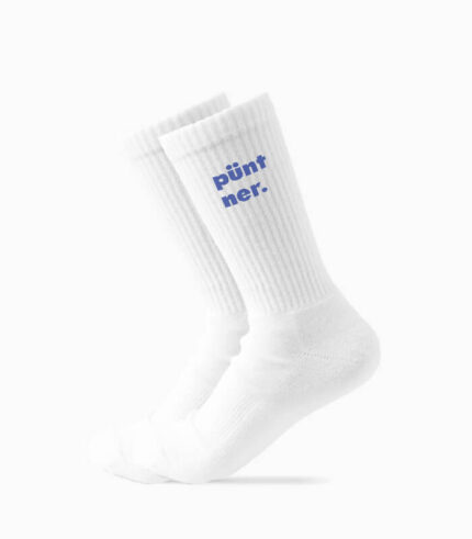 Tennissocken püntner. 2-zeilig