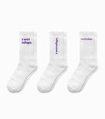 Tennissocken zwetschga. flach
